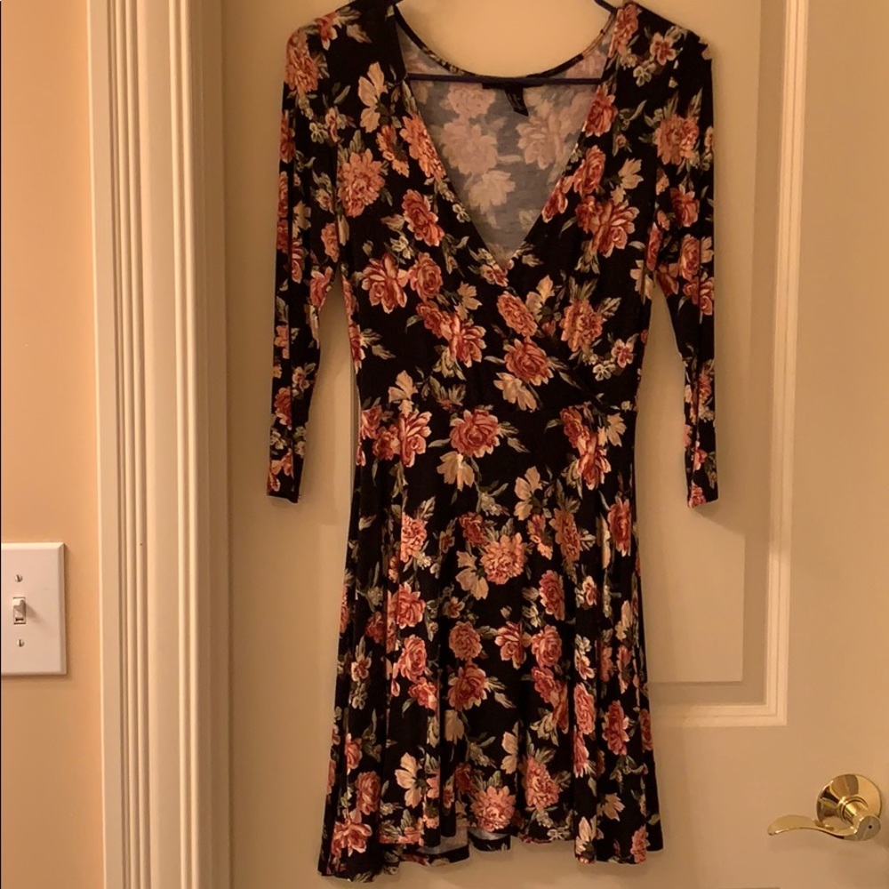 Forever 21 Floral Skater Dress